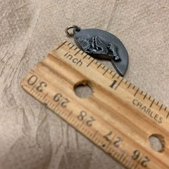 Mitzvah U.S. Army Insignia Metal 1/2 Charm For Necklace - Picture 6 of 6